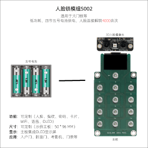 S002入户门锁模组